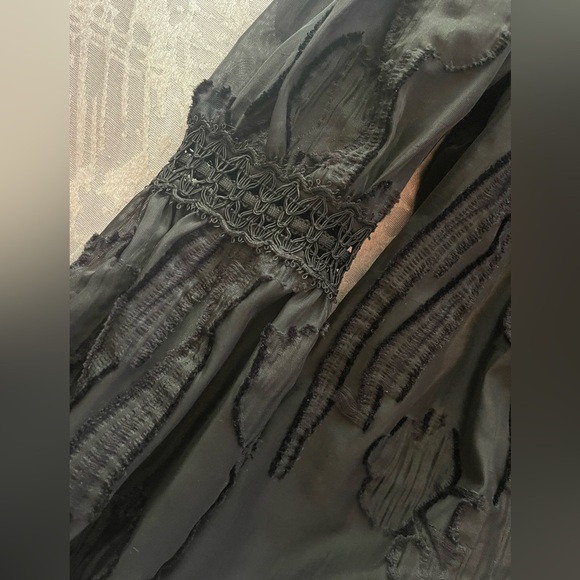 Alexis off shoulder shirt , color black - Picture 4 of 4